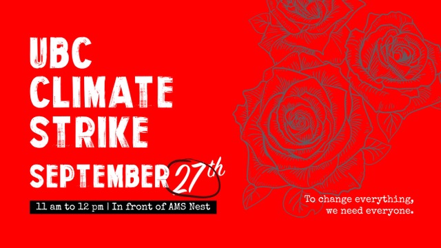 UBC Climate Strike - Sept 27